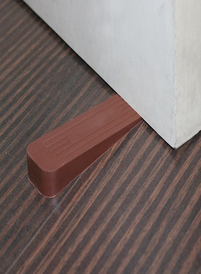 ALP Heavy Duty Anti Slip Rubber Door Stoppers with Doors Powerful Gripping Work of Any Surface for Home, Offices, Warehouses & Classrooms Door Bottom Seal (5 Brown, 5 Black & 5 Grey Door Stopper) - Image 4
